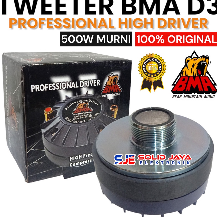 Pag DRIVER TWEETER BMA D3 D 3 D3 TWITER TWETER TWITTER HIGH HI PROFESIONAL DRIVER TWITTER BMA BMA D3