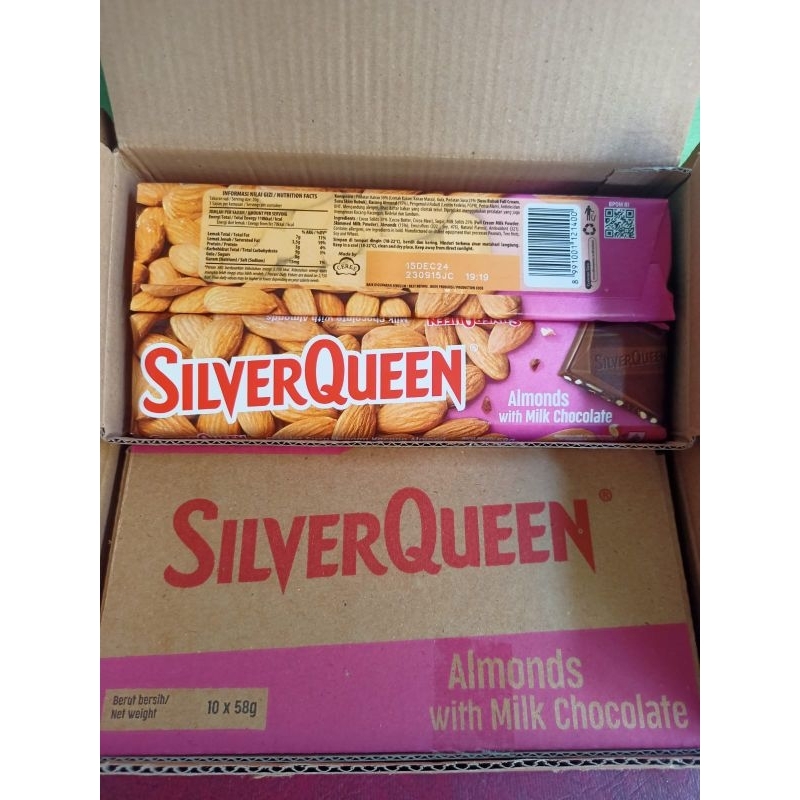 

coklat silverqueen 58Gr