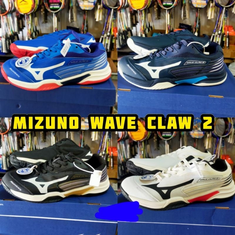 sepatu badminton dan voly Mizuno wave claw 2