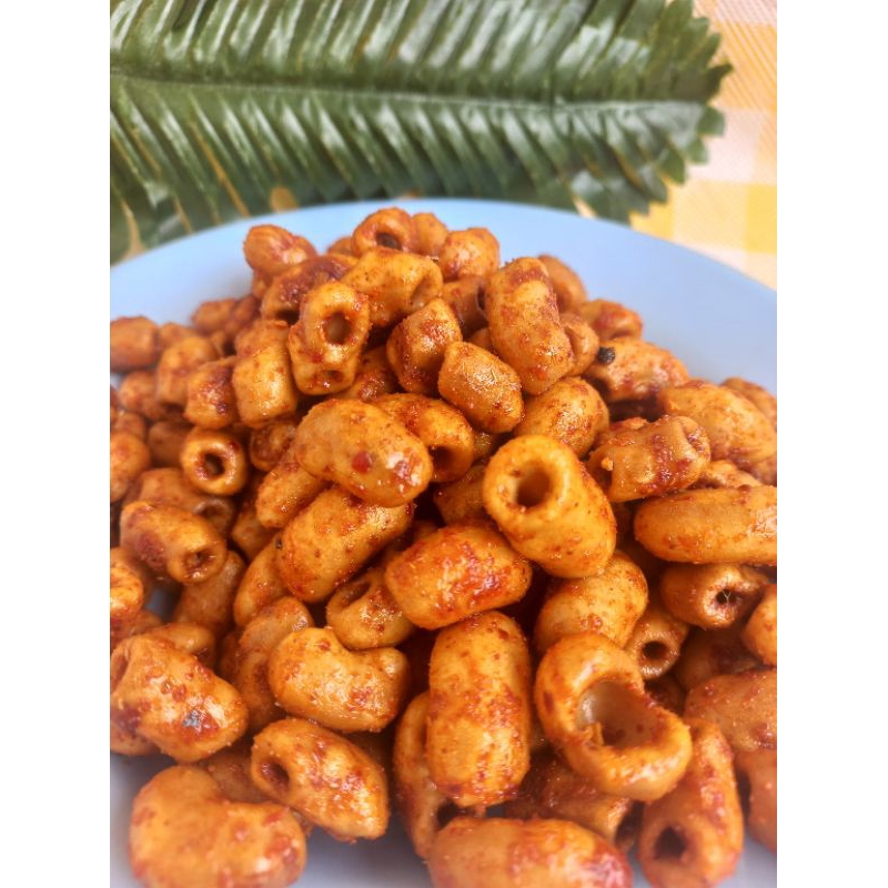 

MAKARONI BANTET | MAKRONI BANTET PEDAS DAUN JERUK 250GR