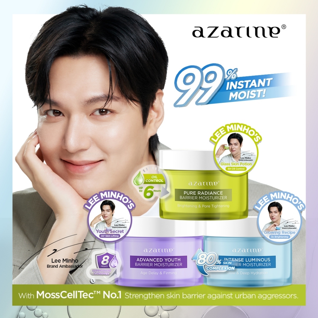 Azarine Barrier Moisturizer x Lee Min Hoo