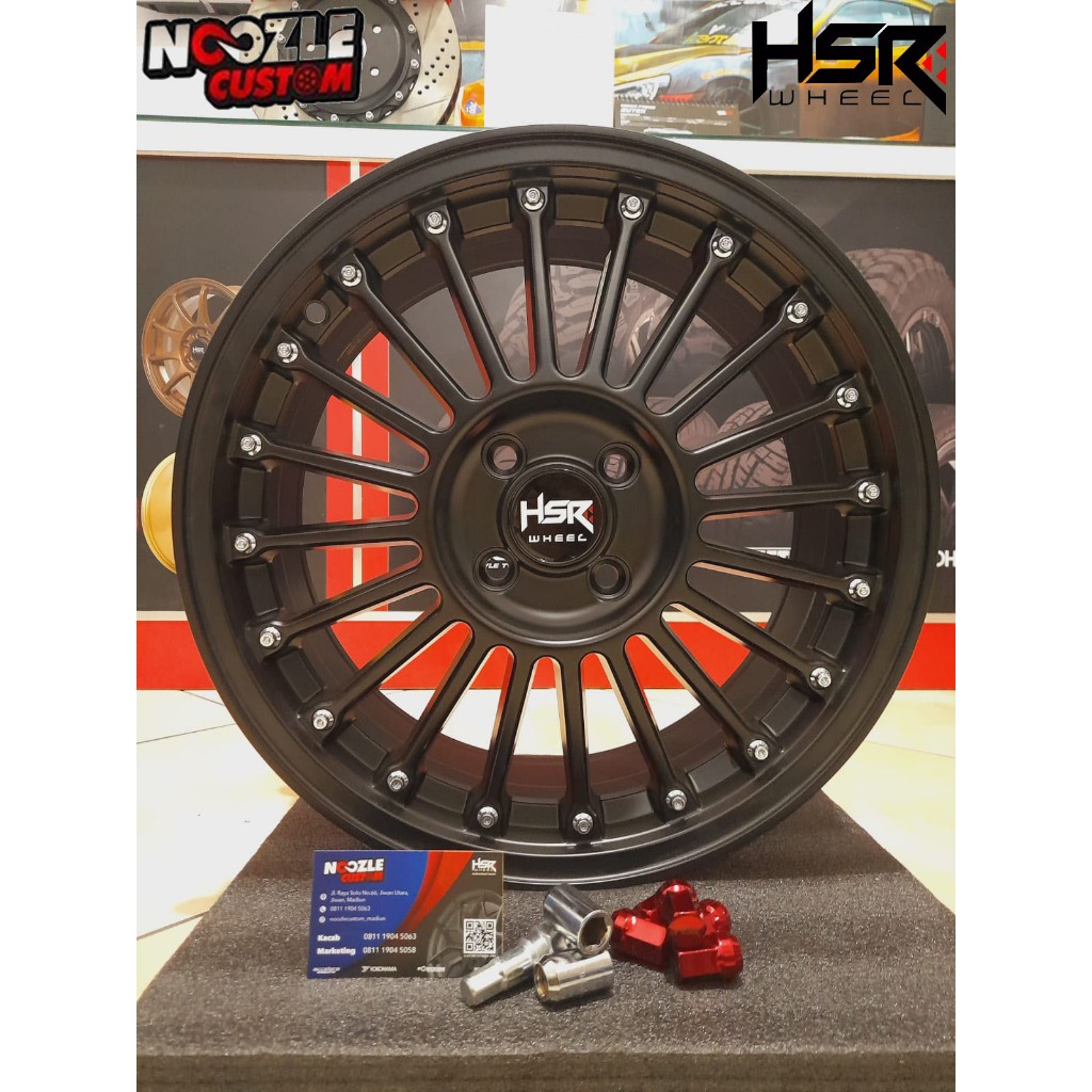 VELG MOBIL JARI JARI R16 HSR JJC PELEK RACING BERKUALITAS BISA KREDIT
