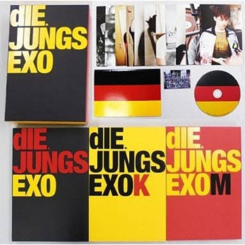photobook exo die jungs fullset unsealed