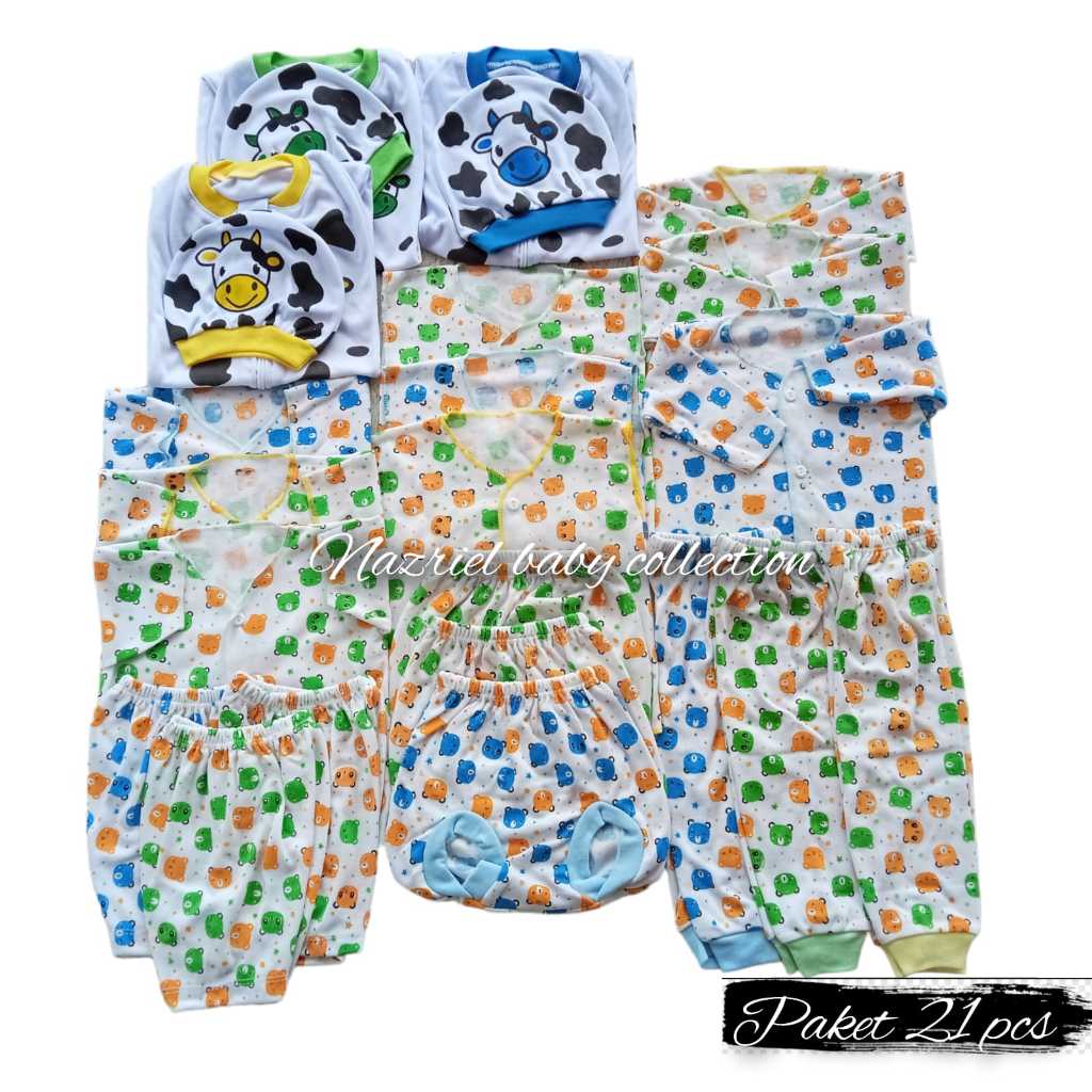 Paket Baju Bayi Baru Lahir Lengkap Dan Komplit Paket Baju Newborn
