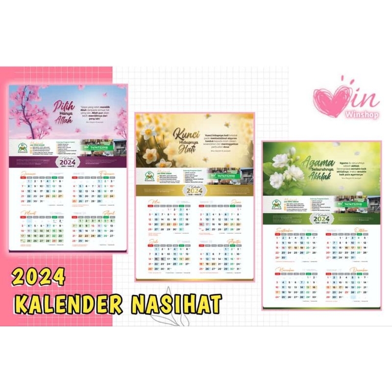 

Kalender Nasehat 2024