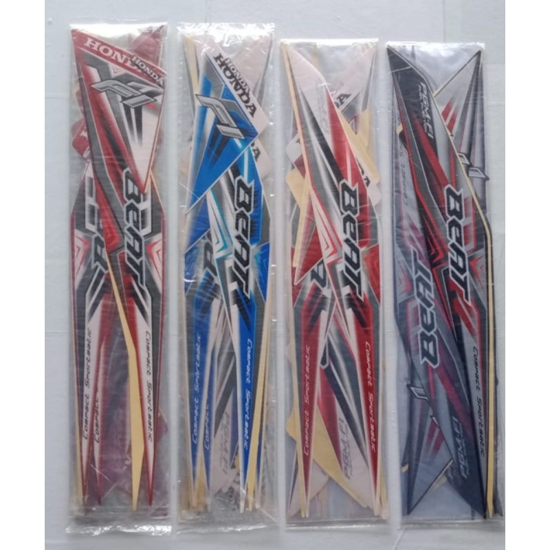 (COD) striping standar BEAT fi 2015 kualitas ori