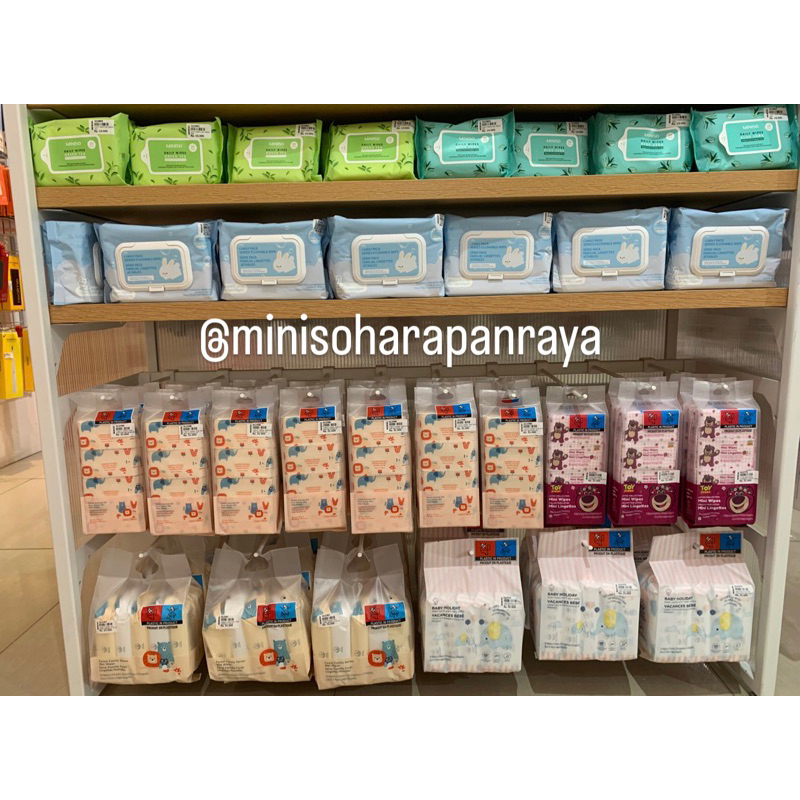TISSUE BASAH MINISO