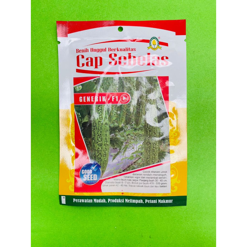 Benih Pare-pare GENERIK F1 Cap Sebelas 10g