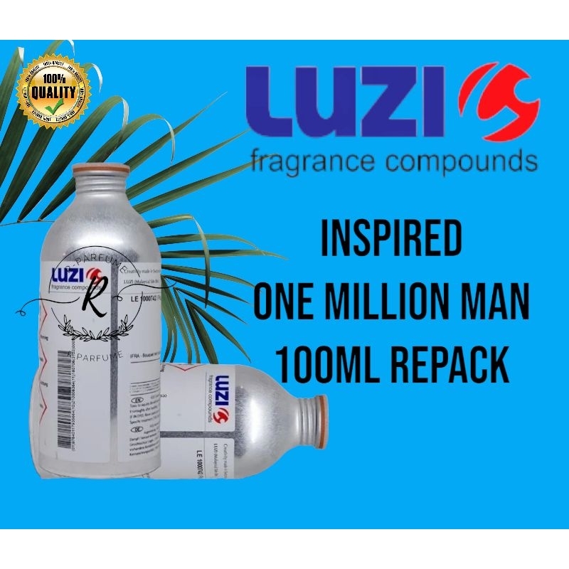 Bibit Parfum One Million Man By Luzi 100ml