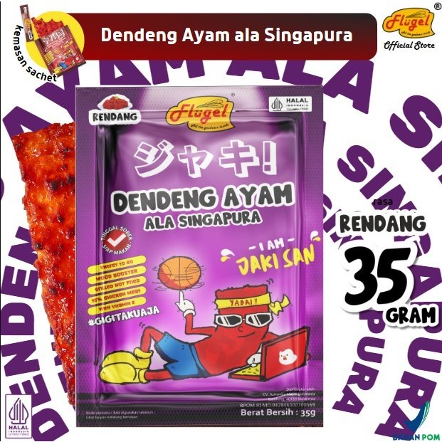 

Dendeng Ayam Jaki San Rendang 35 g