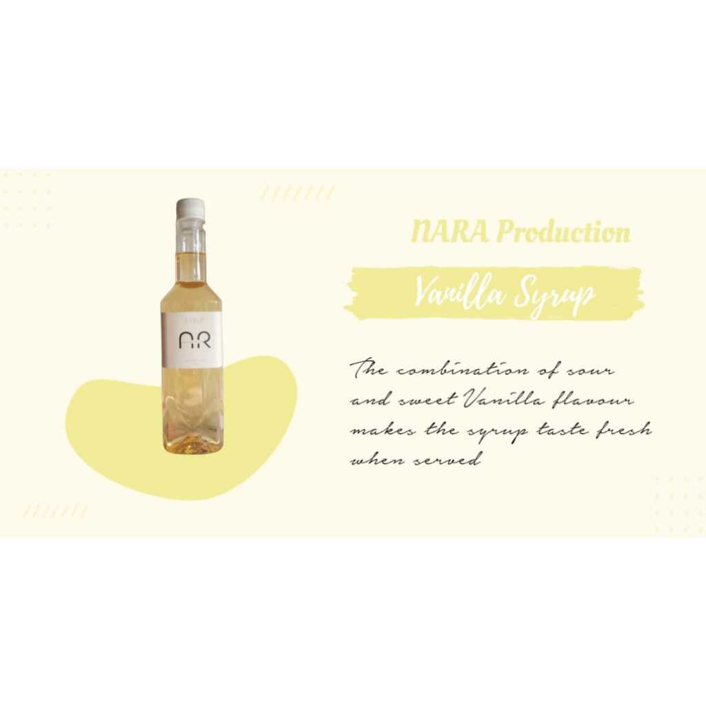 

Vanilla Syrup Nara 750 ML