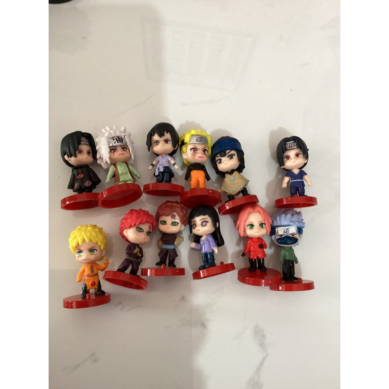 FIGURE Naruto set 12 mini