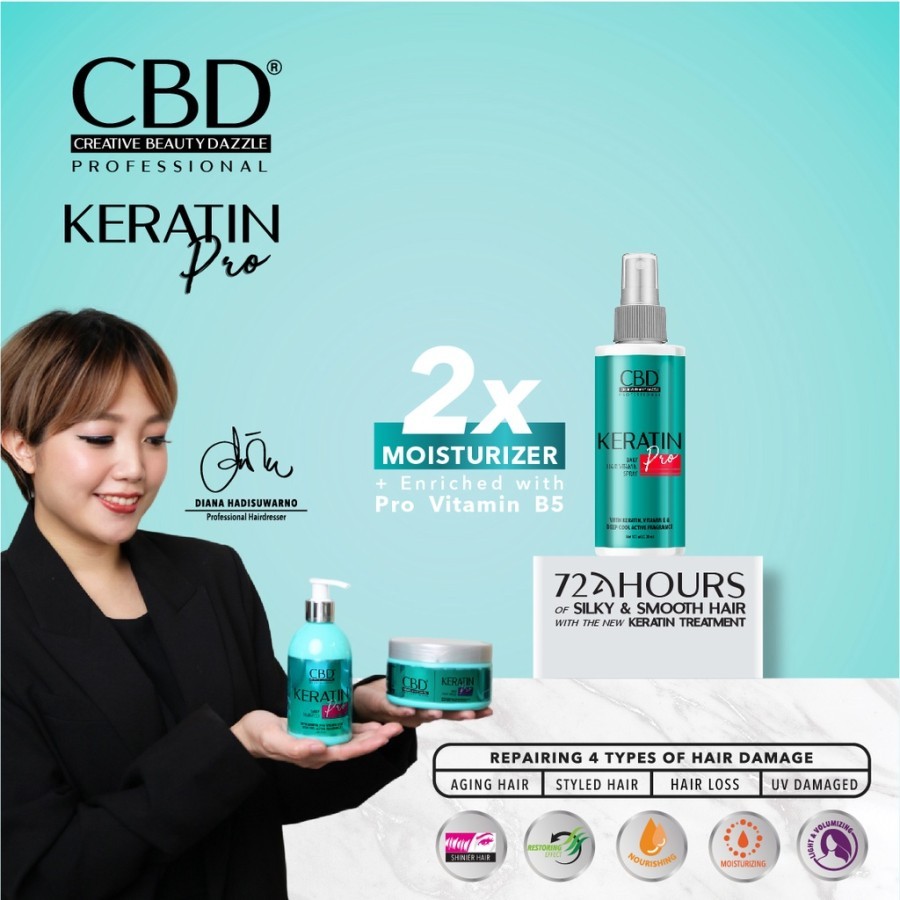 CBD KERATIN PRO DAILY HAIR VITAMIN SPRAY