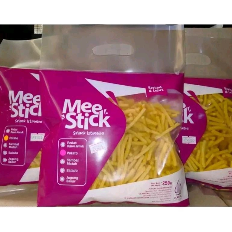 

MEE STICK SNACK ISTIMEWA 250 GR ANEKA RASA