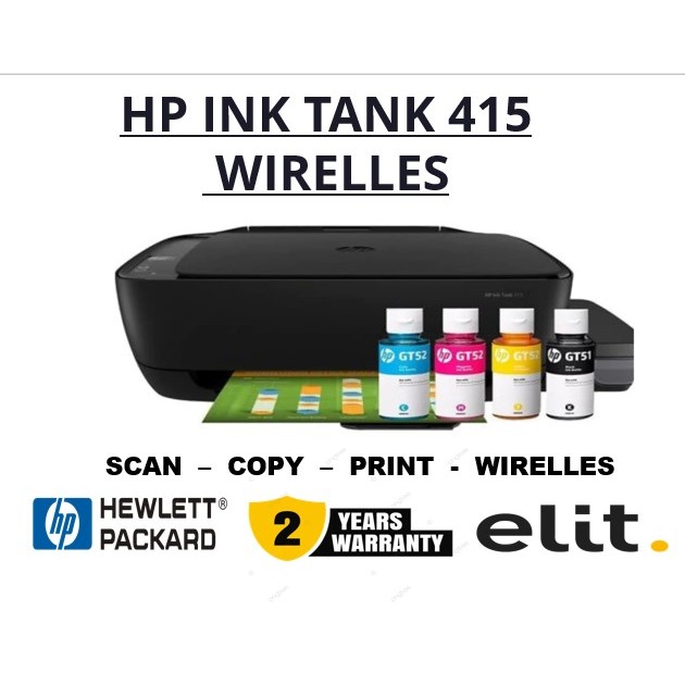 PRINTER HP INK TANK 415 WIRELLES