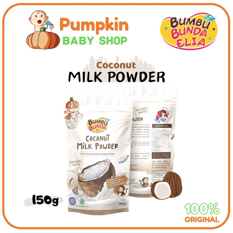 

Bumbu Bunda By Elia Coconut Milk Powder 150g / Santan Mpasi