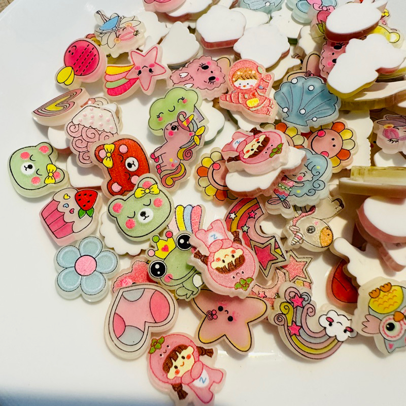 Clay Karakter Lucu Clay Resin Karakter Bunga Resin Clay Karakter Daisy Clay Inport Karakter Daisy Te