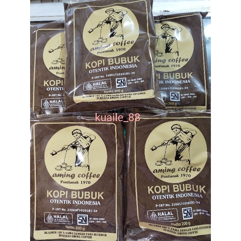 

KOPI AMING ASLI 200GR