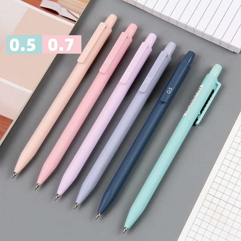 

Pensil Mekanik Warna Morandi 0.5/0.7 mm/Pensil Otomatis Ins Style Minimalis