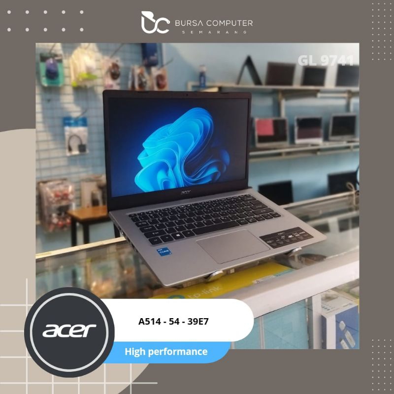 Laptop Acer Aspire 5 A514-54 | Core i3 1115G4 4GB 512GB