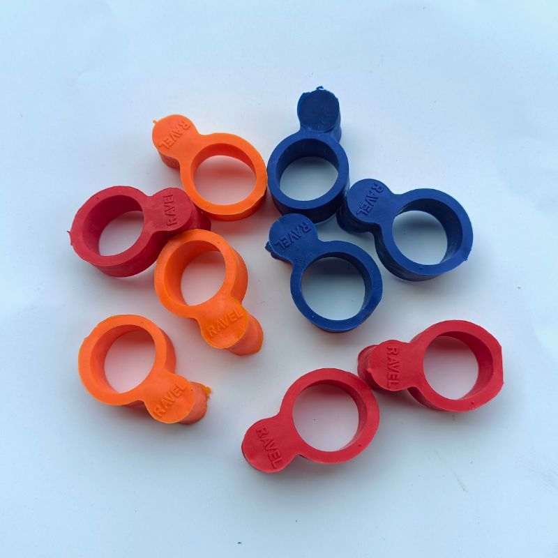 Stoper joran - bahan karet elastis - aman buat gagang joran - Jalu joran pancing - WARNA RANDOM