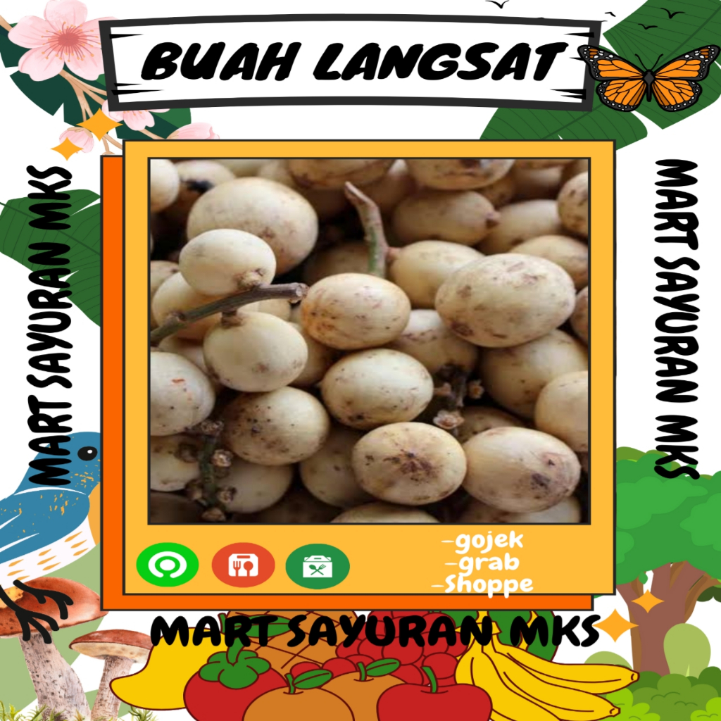 

Buah langsat 1kilo