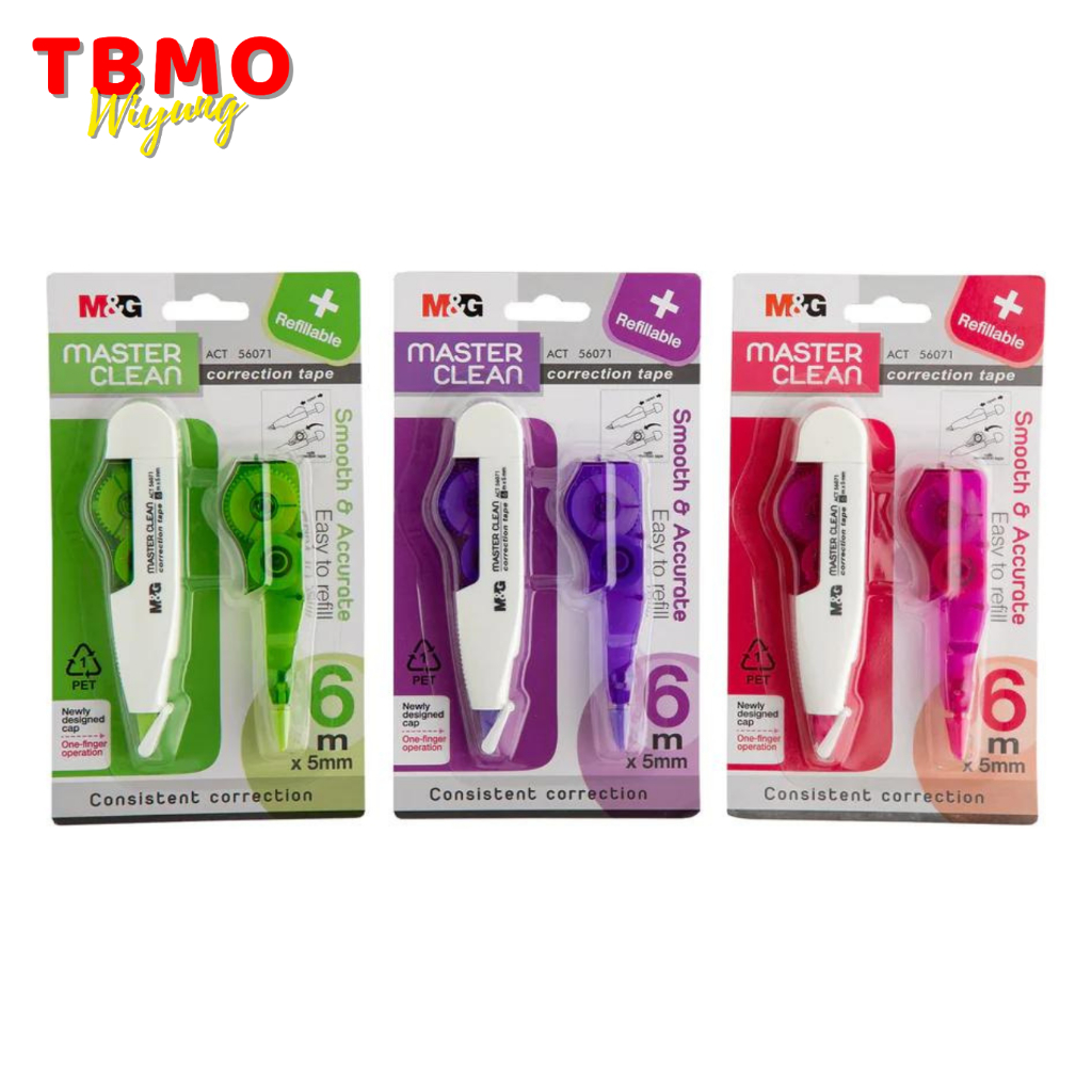 

TBMO M&G Correction Tape Free Refill 5mmx6m ACT56071