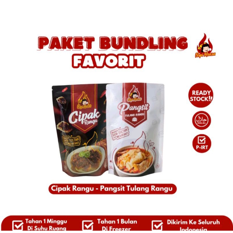 

PAKET BUNDLING FAVORIT (Pangsit rangu & Cipak Rangu)