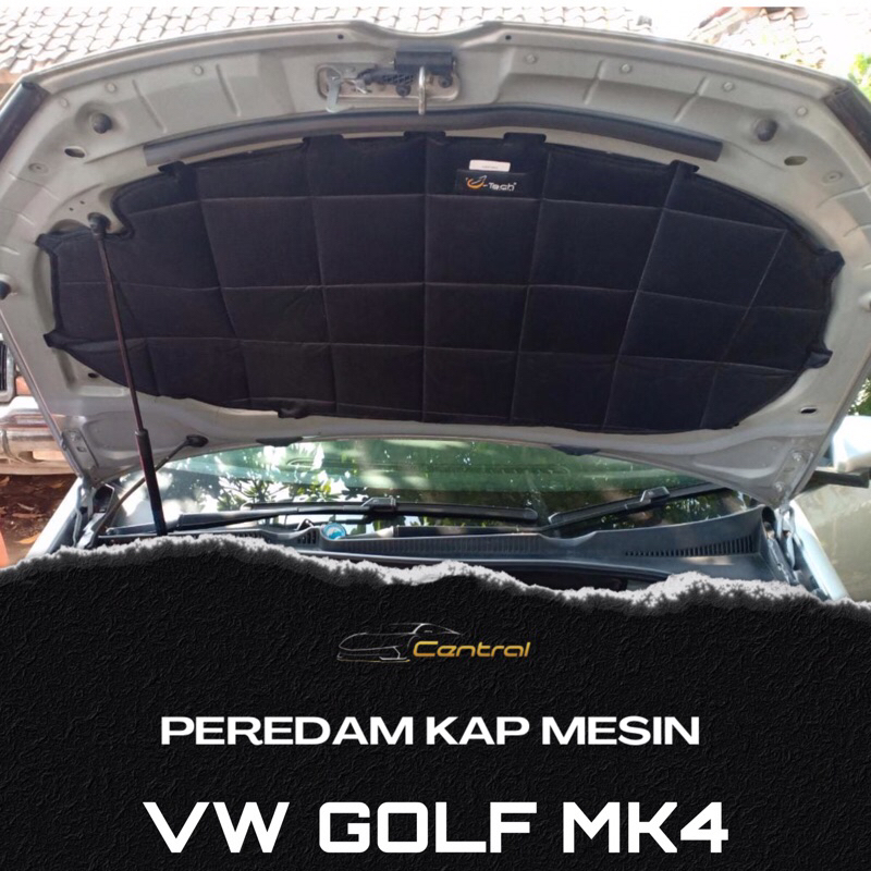 Peredam panas kap mesin vw golf mk4