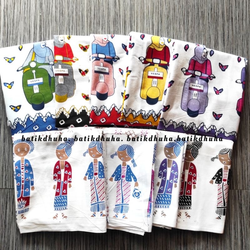 KAIN BATIK BU TEJO PUTIHAN ARD BATIK BUTEJO