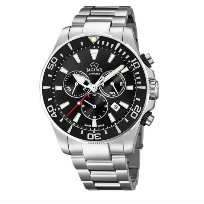 Original 100% JAGUAR J861/3 Jam Tangan Pria Chronograph Swiss Made Garansi Resmi