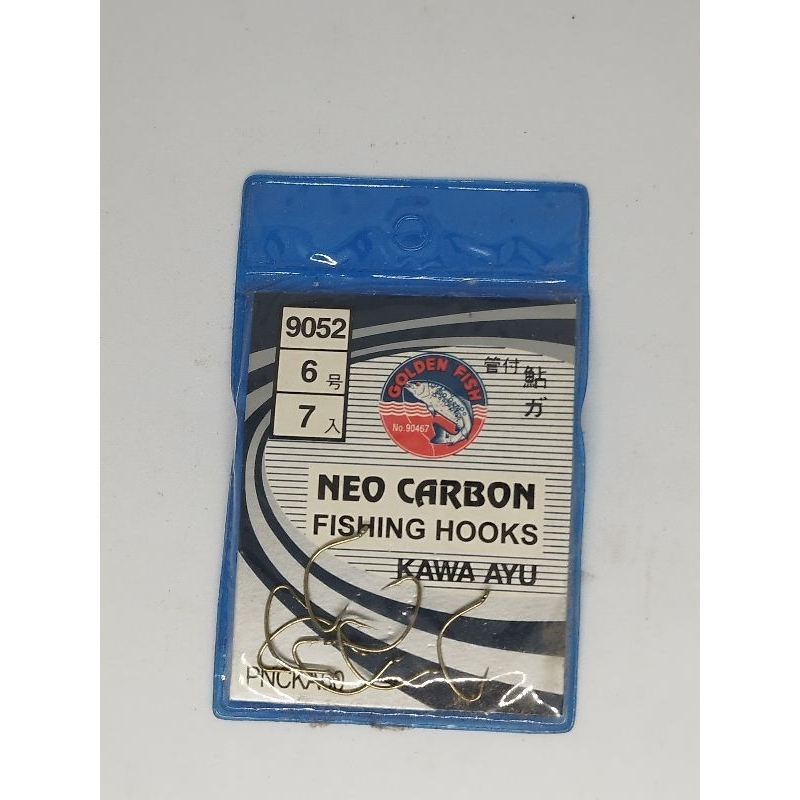 Kail Pancing Neo Carbon No.6 ( 9052 ) bentuk Kawa Ayu