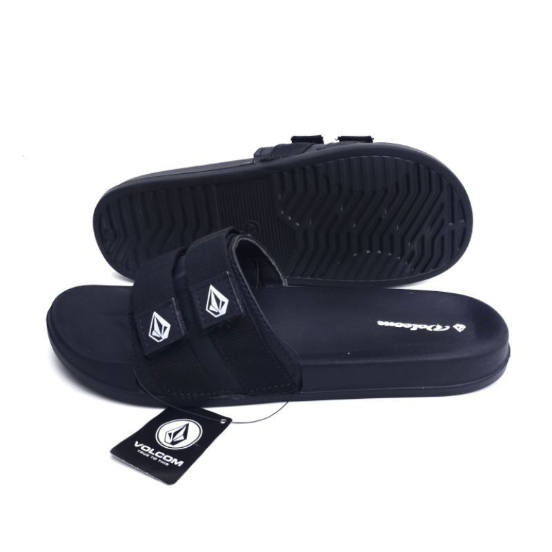 Sendal Volcom Tali Sandal Slop Dewasa Pria Dan Wanita Sendal Slip On
