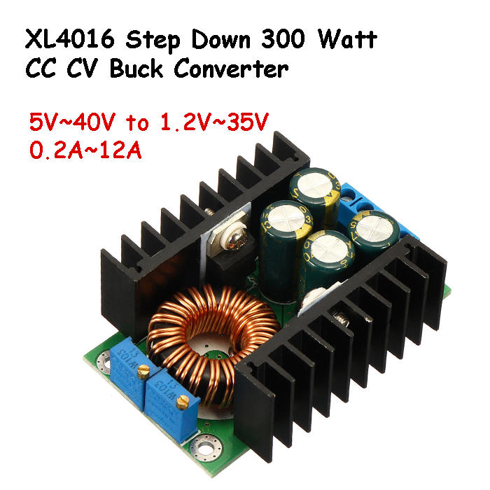 XL4016 Adjusable 300W 9A DC to DC Step Down 10A CC CV Buck Converter