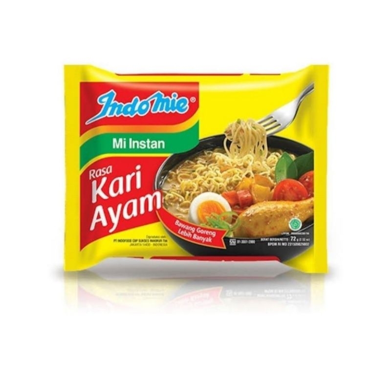 

INDOMIE Kari Ayam/Indomie Kuah/Indomie Kari/Mie Kuah/Mie Kari