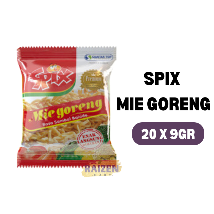 

SPIX Mie Goreng 20 pcs @9gr