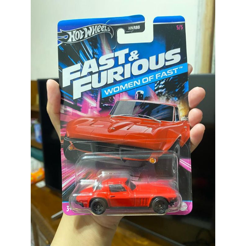 HOTWHEELS FAST AND FOURIUS WOMEN OF FAST CUSTOM CORVETE STINGRAY COUPE