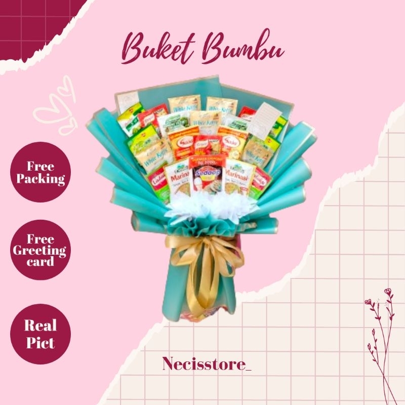 

Buket bumbu dapur / Buket hari ibu / kado ibu / kado ulang tahun / gift birthday