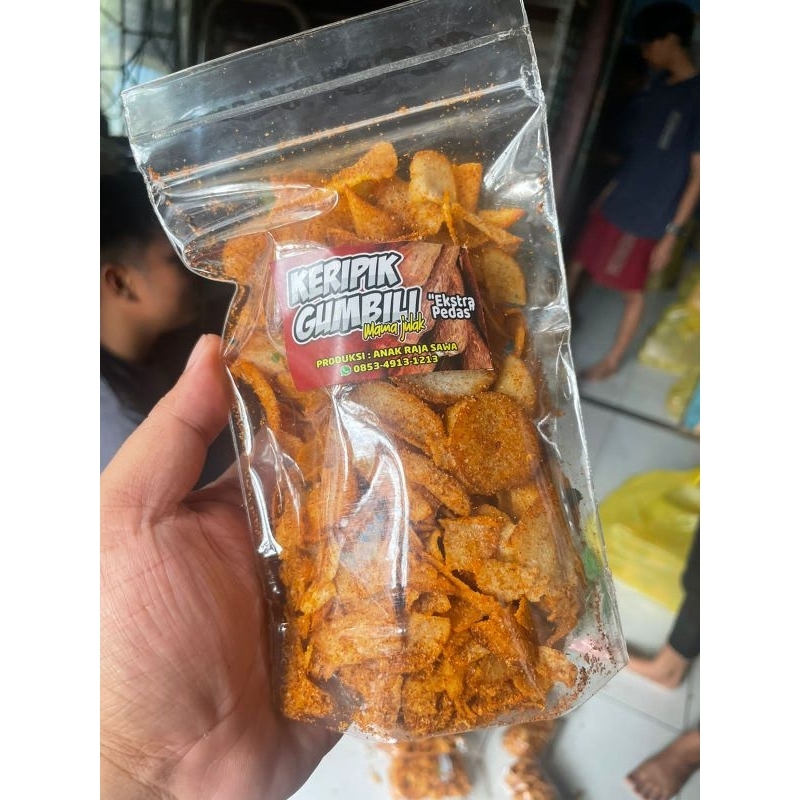 

keripik singkong mama julak extra pedas