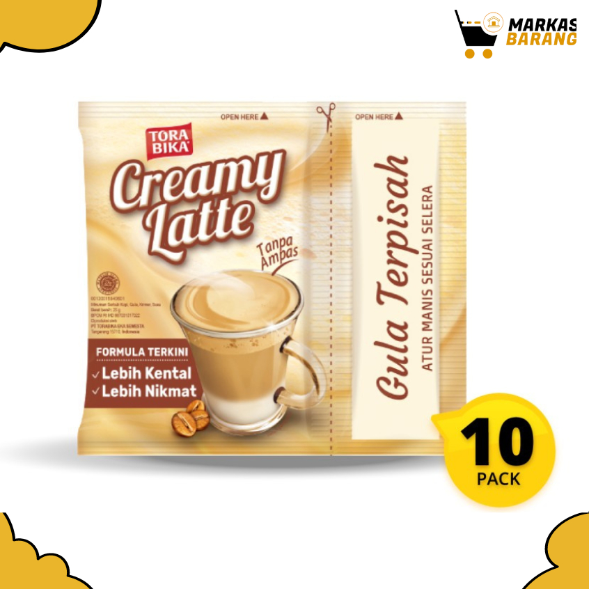 

Torabika Creamy Latte Isi 10