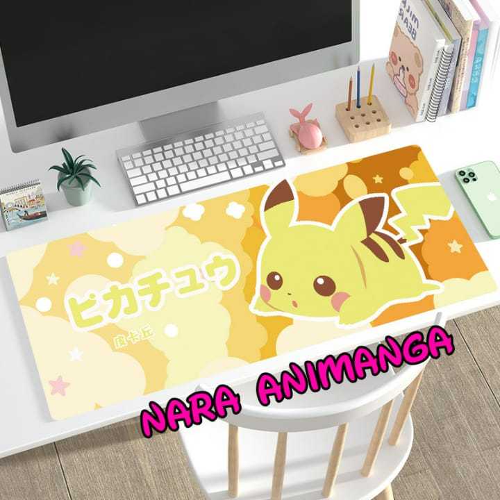 Nara Animanga Mousepad Gaming Anime Pokemon Pikachu