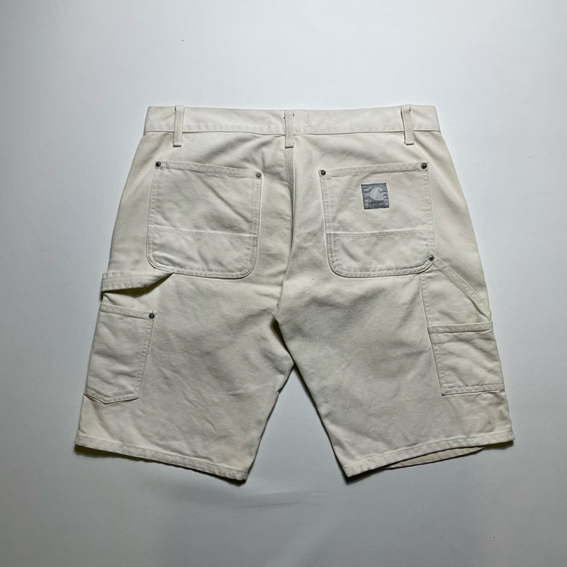 CARHARTT WIP SLAMJAM PUTTY LINCOLN SHORT CARPENTER PANT