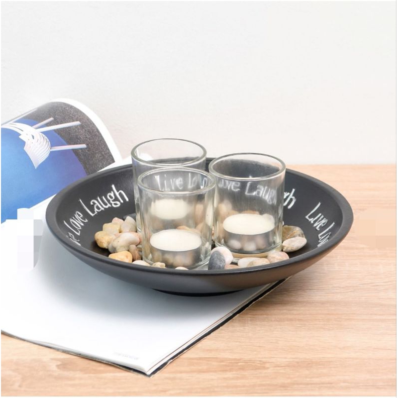 Hiasan meja set Lilin Informa