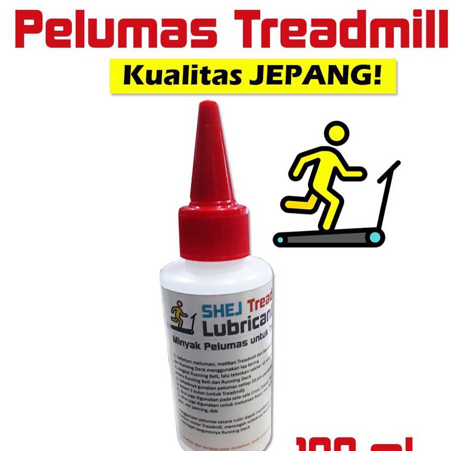 Banyak Peminat Pelumas Treadmill  Silicone Oil 1 mL  SHEJ Treadmill Oil  Silikon Oil