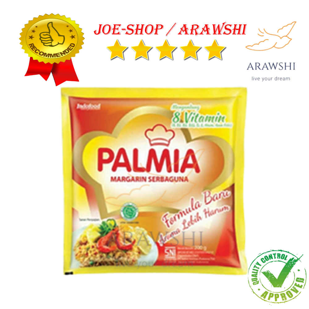 

PALMIA MARGARINE SERBA GUNA PCK 200g