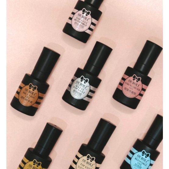 Kode LFV523 Ouboli Gel Polish 2ml  Kutek Gel Ouboli Base Coat  Top Coat  Reinforce  Reinforce Top  H