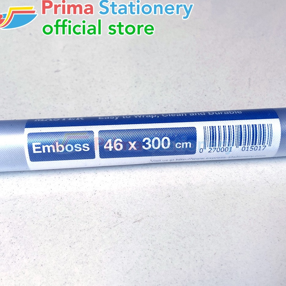 

Master Sampul Buku Emboss 45x3cm Plastik Doff Book Cover 1 rol