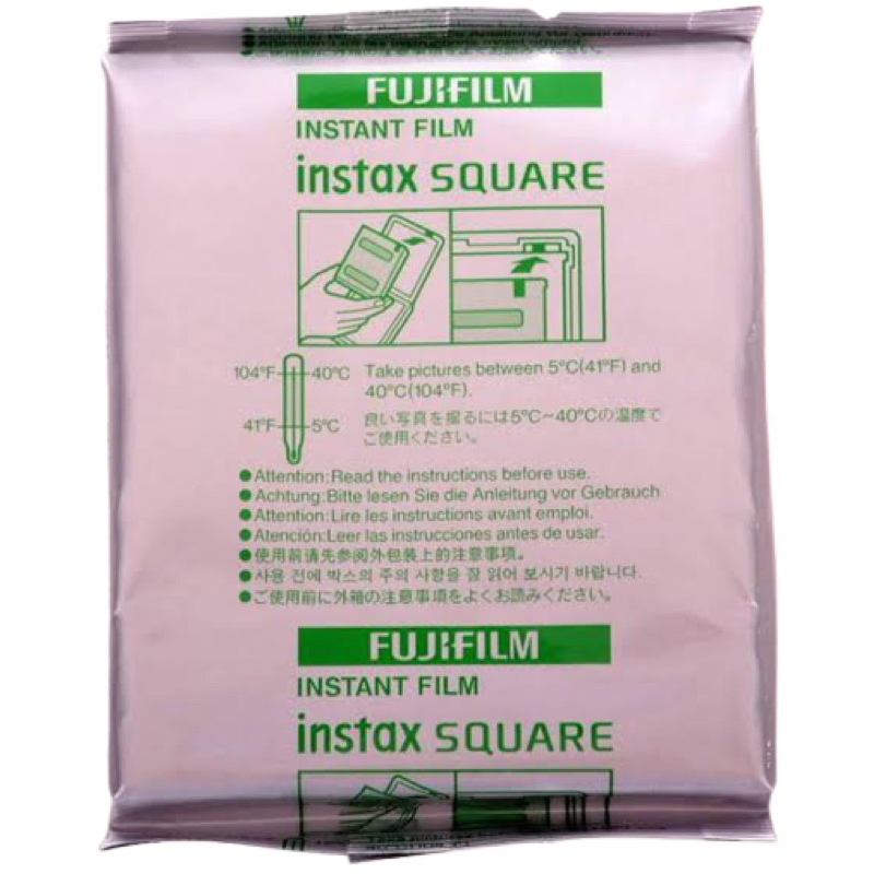 Fujifilm Loosepack Refill Instax Square // Film Instax Square // Refill Paper Instax Square (Polos