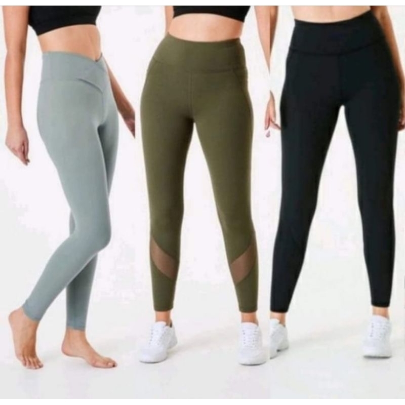 14 16 18 20 22 24 26 Jumbo Jumbo Anko Legging Sport Branded BigSize Legging Sport Anko