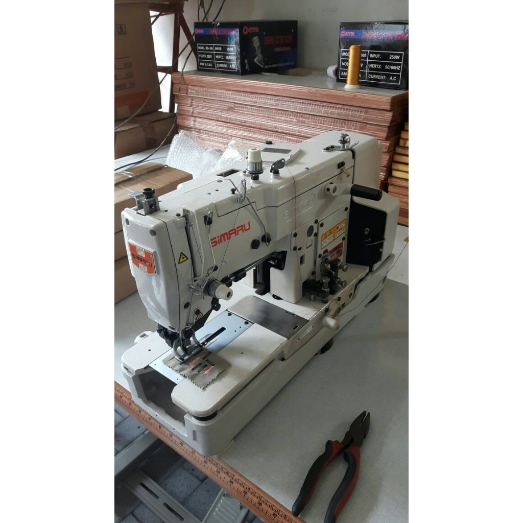 SIMARU SM-781 Mesin Jahit Lubang Kancing Industrial High Speed